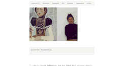 Desktop Screenshot of lisette-rosenthal.at